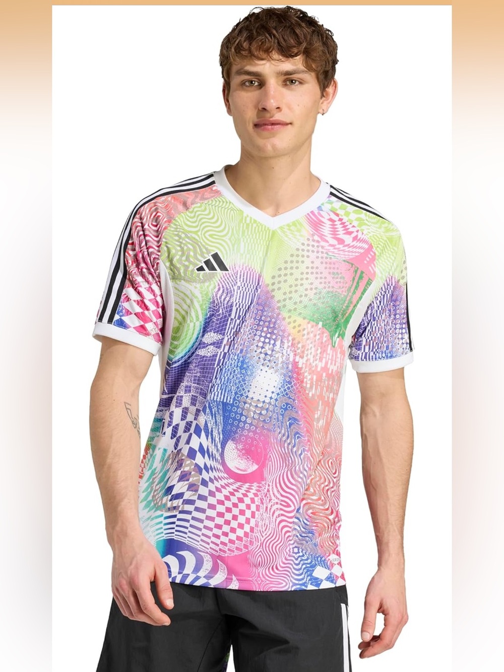 Boys adidas x Jeremy Scott Pride Tiro Jersey